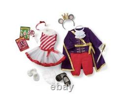 American Girl Doll Nutcracker Mouse King, Land Of Sweets, & Sugar Plum Fairy New