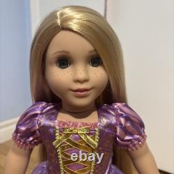 American Girl Doll Princess Rapunzel Displayed Only