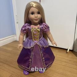 American Girl Doll Princess Rapunzel Displayed Only