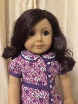 American Girl Doll RUTHIE SMITHENS With Meet Outfit and Book Pajamas Slippers