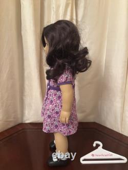 American Girl Doll RUTHIE SMITHENS With Meet Outfit and Book Pajamas Slippers