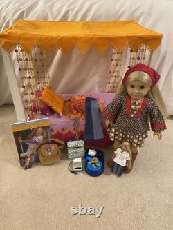 American Girl Doll Retired Julie With Bed & Accessories