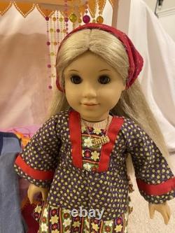 American Girl Doll Retired Julie With Bed & Accessories