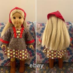 American Girl Doll Retired Julie With Bed & Accessories