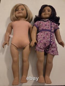 American Girl Doll Ruthie Smithens Kit's Friend And Kit Both Dolls