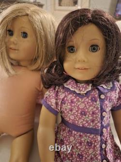 American Girl Doll Ruthie Smithens Kit's Friend And Kit Both Dolls