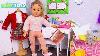 American Girl Doll School Evening Routine Play Baby Doll Bedroom Toys