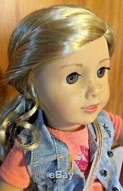 American Girl Doll Tenney Grant and Banjo with Box