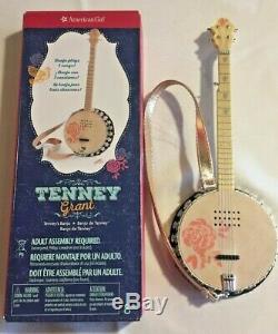 American Girl Doll Tenney Grant and Banjo with Box