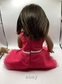 American Girl Doll Truly Me #39 Blue Eyes Light Skin Caramel Brown Hair Dress