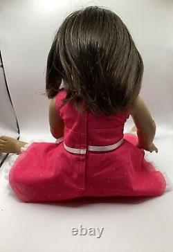 American Girl Doll Truly Me #39 Blue Eyes Light Skin Caramel Brown Hair Dress