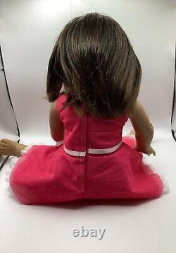 American Girl Doll Truly Me #39 Blue Eyes Light Skin Caramel Brown Hair Dress