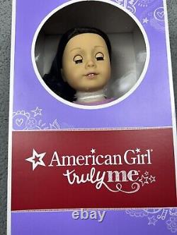 American Girl Doll Truly Me #41 Light Skin Green Eyes Dark Curly Hair RETIRED