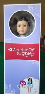 American Girl Doll Truly Me # 60 New in box Retired Black Hair Blue Eyes