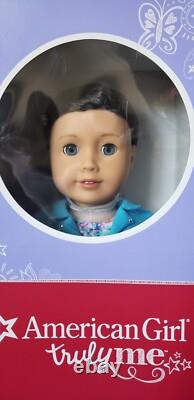 American Girl Doll Truly Me # 60 New in box Retired Black Hair Blue Eyes