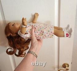 American Girl Doll Truly Me #61 2014 Great Condition Red Hair Green Eyes