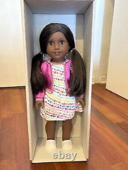 American Girl Doll Truly Me #80 Dark Brown Hair Darkest Skin w. Box EUC