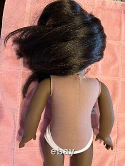 American Girl Doll Truly Me #80 Dark Brown Hair Darkest Skin w. Box EUC