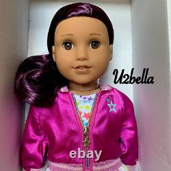 American Girl Doll Truly Me 86 Brown Eyes, Dark-Purple Hair Medium Skin NEW