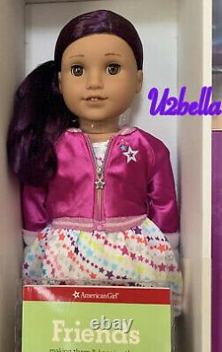 American Girl Doll Truly Me 86 Brown Eyes, Dark-Purple Hair Medium Skin NEW