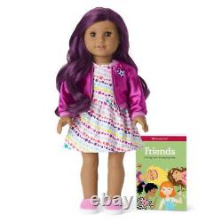 American Girl Doll Truly Me 86 Brown Eyes, Dark-Purple Hair Medium Skin NEW