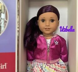 American Girl Doll Truly Me 86 Brown Eyes, Dark-Purple Hair Medium Skin NEW