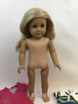 American Girl Doll Truly Me Just Like You Real Me Blue Eyes Blond 18 AG Clothes