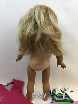 American Girl Doll Truly Me Just Like You Real Me Blue Eyes Blond 18 AG Clothes