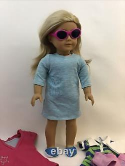 American Girl Doll Truly Me Just Like You Real Me Blue Eyes Blond 18 AG Clothes