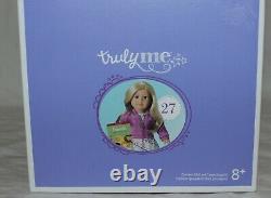 American Girl Doll Truly me Just Like You # 27 NEW! NIB Blue Eyes & Blond Hair