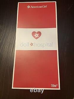 American Girl Doll With New Head From Doll Hospital Box Brand new Box Paperwork