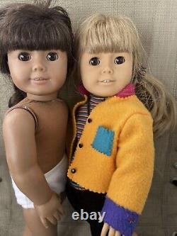 American Girl Doll lot Of 2 Pleasant Company girl Of today GT 2 GT 12 TM JLY GT