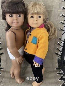 American Girl Doll lot Of 2 Pleasant Company girl Of today GT 2 GT 12 TM JLY GT