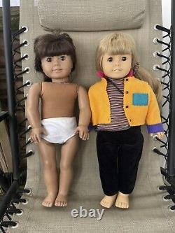 American Girl Doll lot Of 2 Pleasant Company girl Of today GT 2 GT 12 TM JLY GT