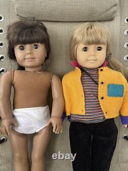 American Girl Doll lot Of 2 Pleasant Company girl Of today GT 2 GT 12 TM JLY GT