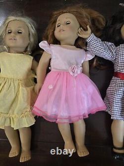 American Girl Dolls (4) USED