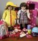 American Girl Dolls Kit & Samantha Lots Of Accessories Outfits Bed Case EUC