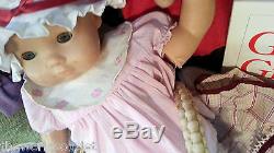 American Girl Dolls LOT Bitty Baby, Felicity & Samantha + Accessories 1990's