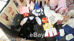 American Girl Dolls LOT Bitty Baby, Felicity & Samantha + Accessories 1990's