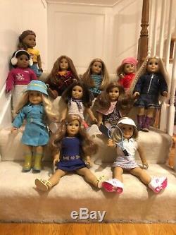 American Girl Dolls Lot of 11 Great condition