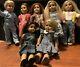 American Girl Dolls Lot of 7 with Outfits