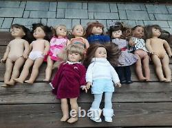 American Girl Dolls & Pleasant Company Lot Of 10 Some Retired/ Sold As-is