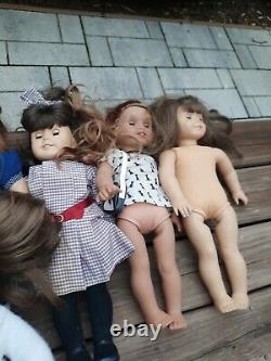 American Girl Dolls & Pleasant Company Lot Of 10 Some Retired/ Sold As-is