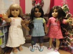 American Girl Dolls Sonali Chrissa Gwen Best Friends Meet Outfits + Books