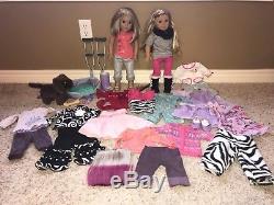 American Girl Dolls With Clothes And Accessories Lot Below Half Price For All
