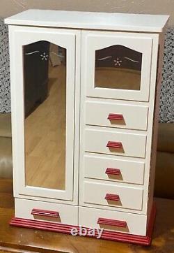 American Girl Dresser Wardrobe Armoire Art Deco