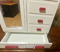 American Girl Dresser Wardrobe Armoire Art Deco