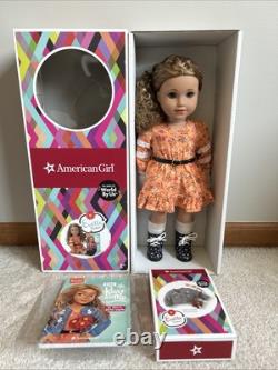 American Girl EVETTE DOLL & BOOK & ACCESSORIES Brand New In Boxes Retired