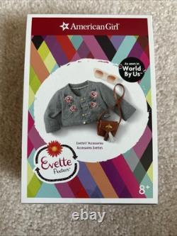 American Girl EVETTE DOLL & BOOK & ACCESSORIES Brand New In Boxes Retired