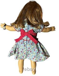 American Girl Emily Bennet 18 Doll RETIRED 2008 Meet Dress Blue Eyes Red Hair
